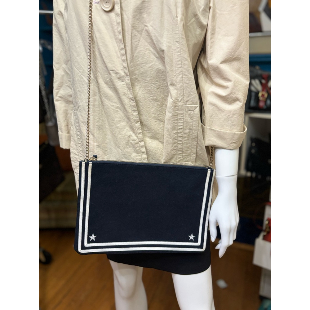 Gigi Hadid /Tommy Hilfiger Navy Clutch